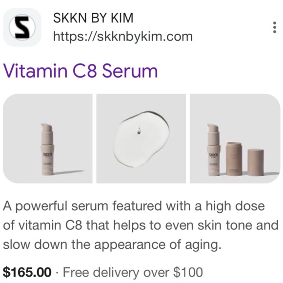 SKKN by Kim - Vitamin C8 Serum - NWT - Picture 2 of 5